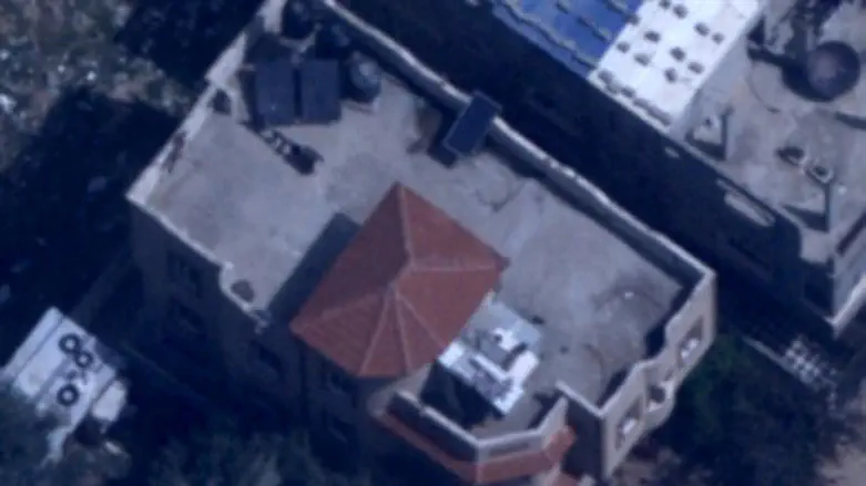 Terrorist home hiding weapons in Gaza City