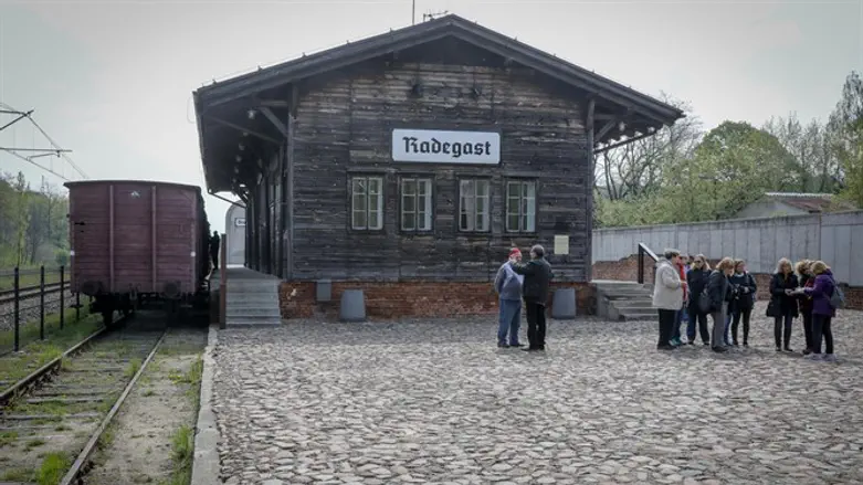 Radegast train station near Łódź, Poland