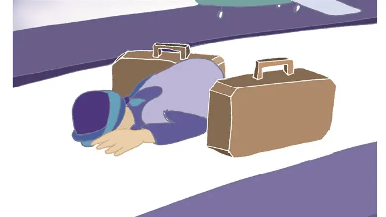 סוף סוף הגענו הביתה.