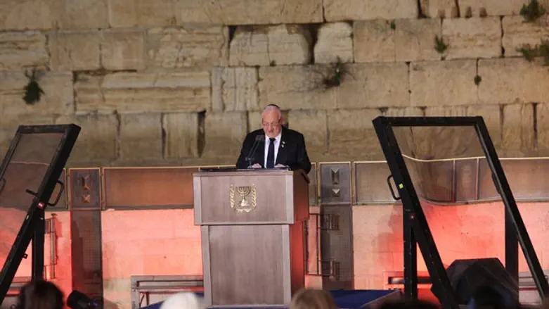 נשיא המדינה בטקס