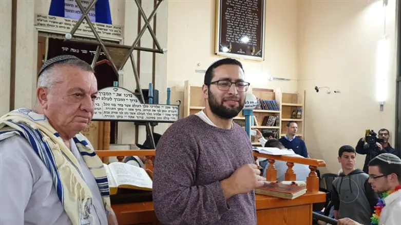 וסרלאוף בישיבה בדרום תל אביב