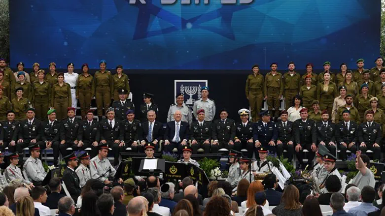 Церемония чествования лучших солдат ЦАХАЛ