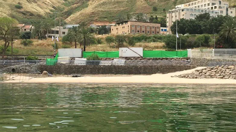 החוף הנפרד לאחר השיפוץ