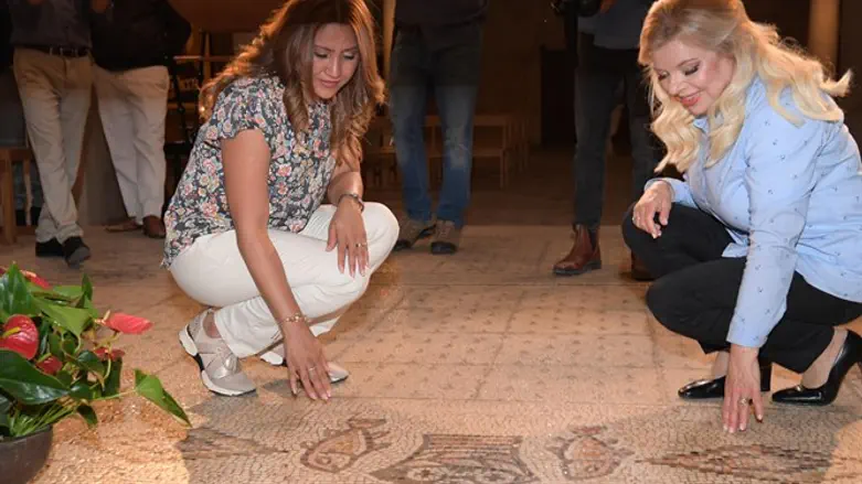 נתניהו ומוראלס בסיורן בצפון