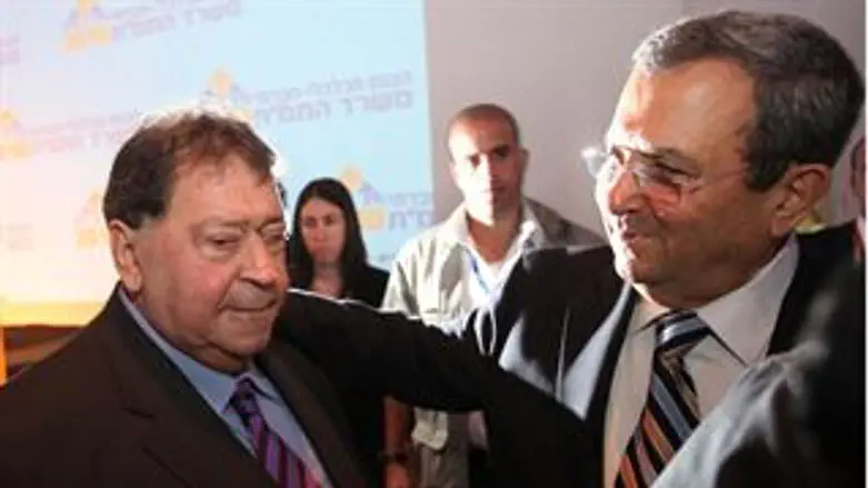 השרים ברק ובן אליעזר