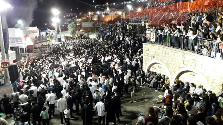 Лаг ба-Омер на горе Мерон