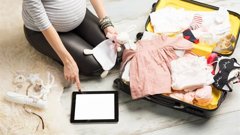 להתכונן ללידה. אילוסטרציה