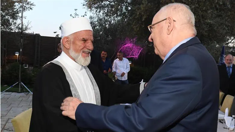 President Rivlin at Iftar meal