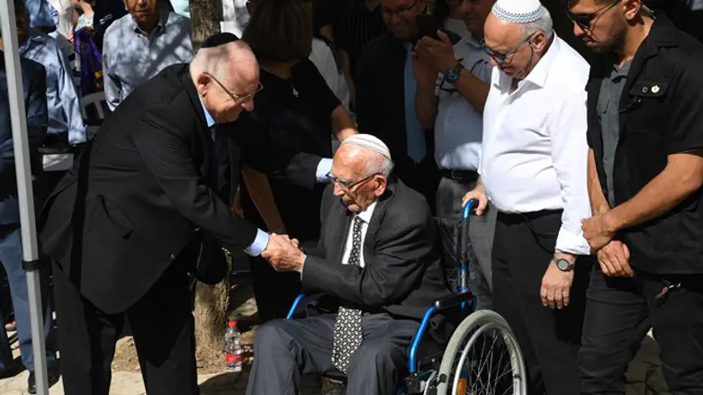 ריבלין באזכרה