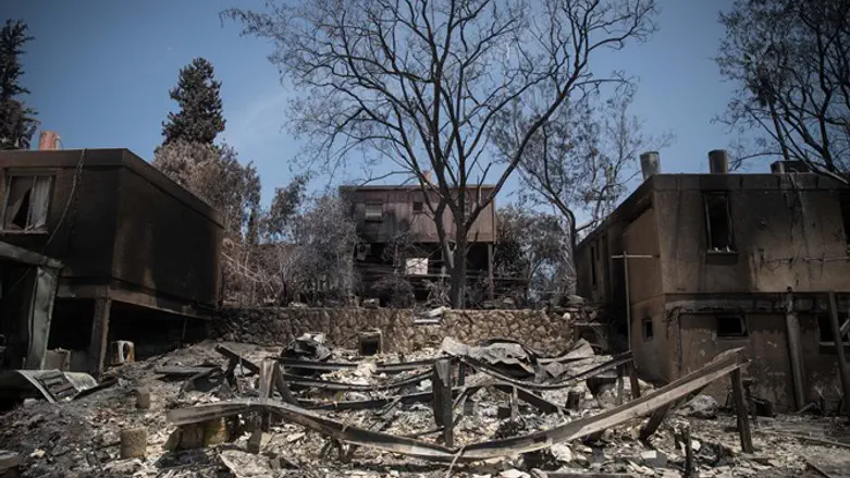 Destruction at Mevo Modiim