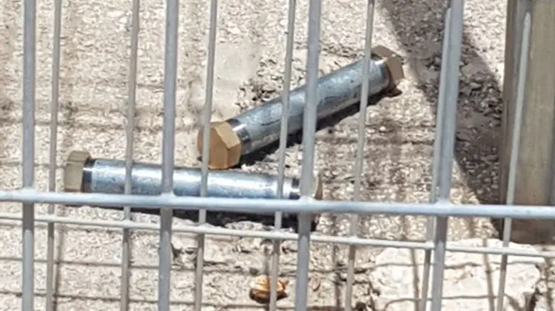 מטעני הצינור שנתפסו