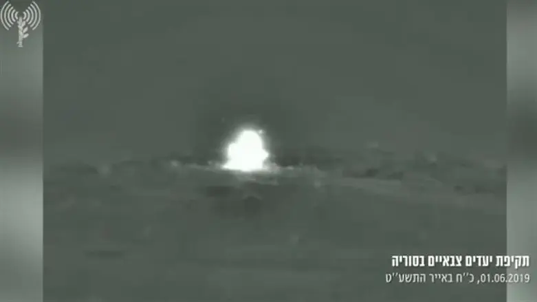 תקיפה ישראלית בסוריה