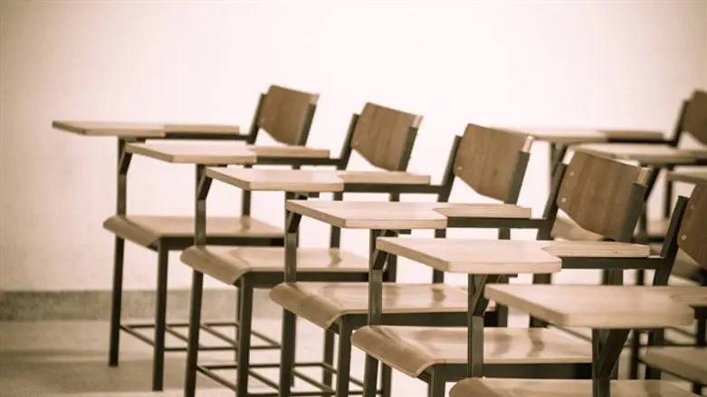 Empty classroom
