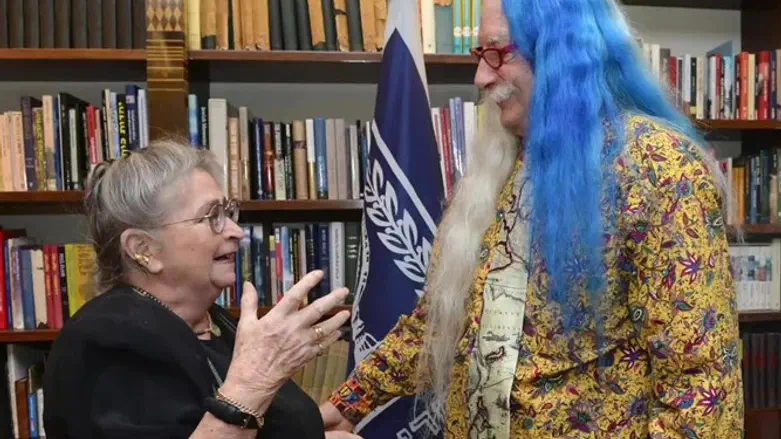 Patch Adams and Nechama Rivlin