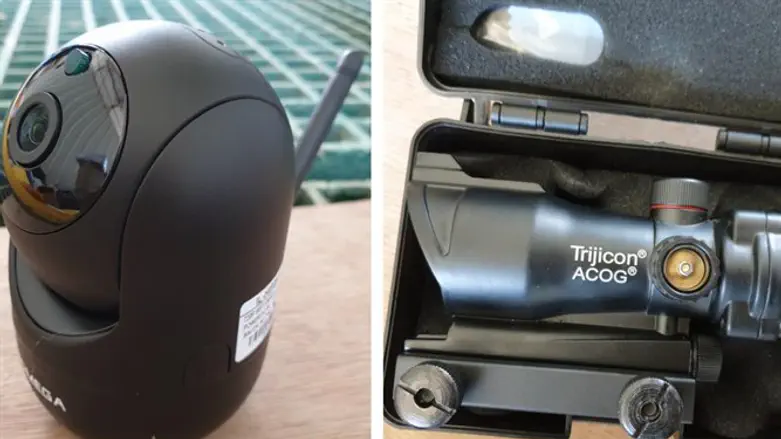 Some of the confiscated items