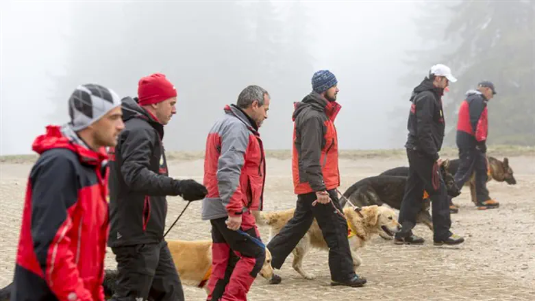 Search and rescue volunteers (illustrative)