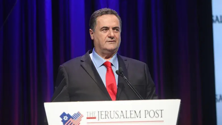 השר כ"ץ בנאומו בועידה