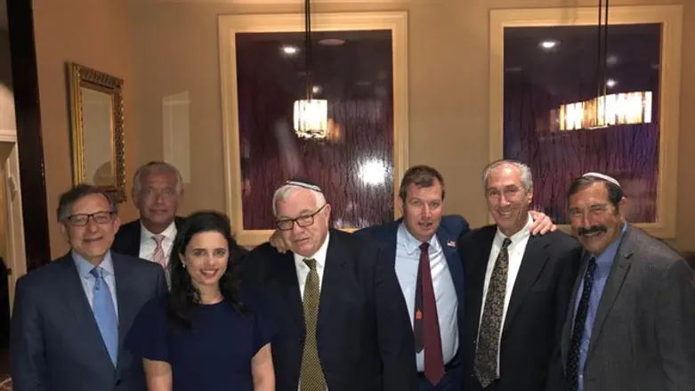 Jewish leaders with Ayelet Shaked