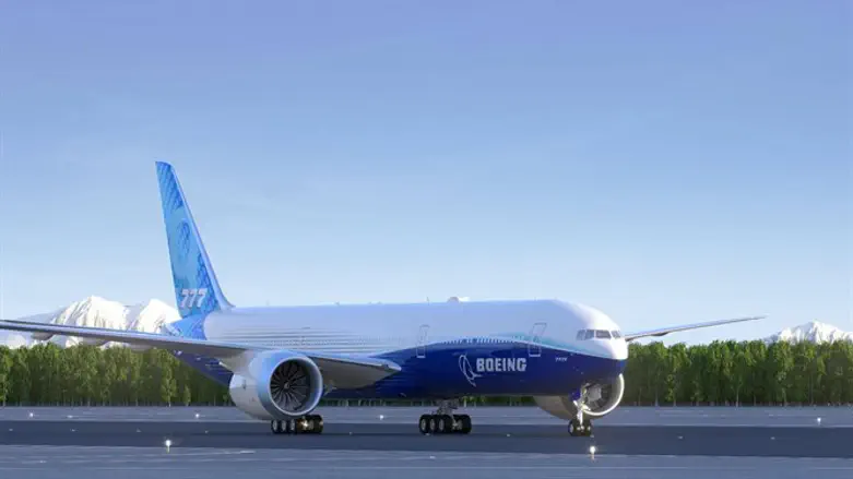 המטוס החדש בניסיונות על הקרקע