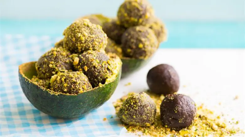 טראפלס שוקולד אבוקדו