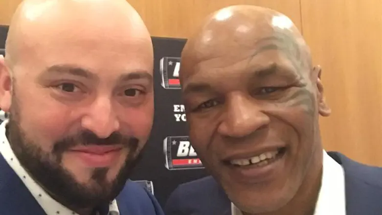 Mike Tyson with Jonny Daniels