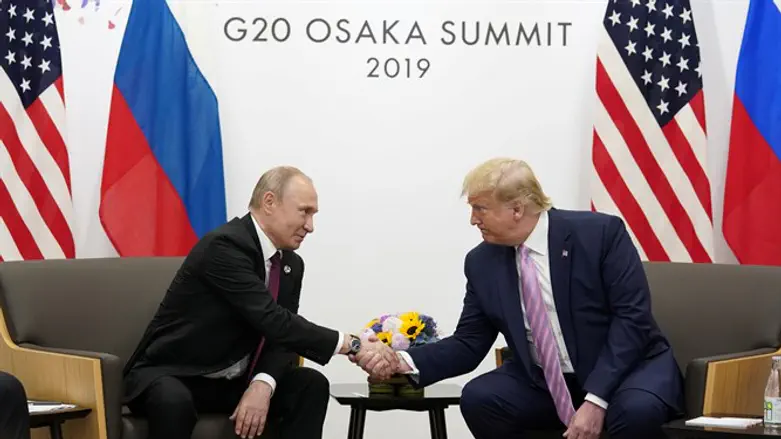 Владимир Путин и Дональд Трамп