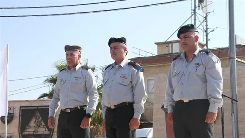 טקס חילופי ראש המנהל האזרחי