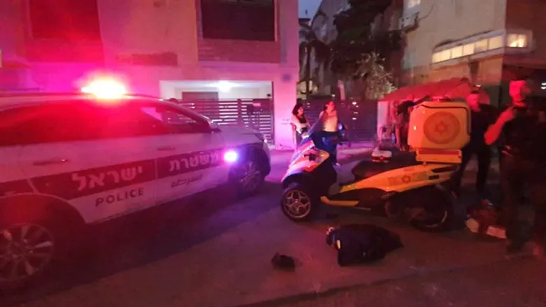 זירת הירי בקרית חיים