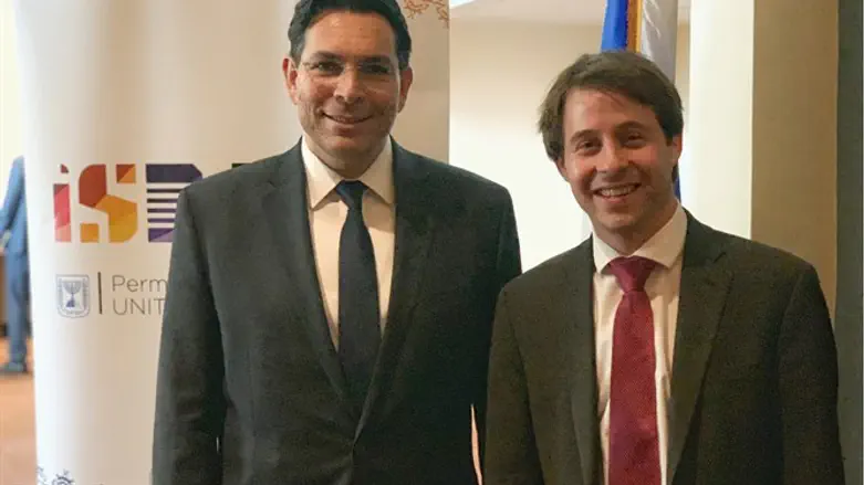 Ambassador Danon and Yaron Wax
