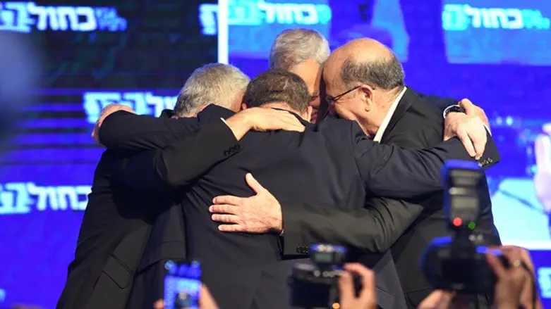 מנהיגי כחול לבן