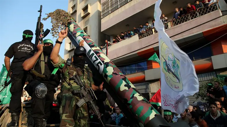 Боевики группировки ХАМАС. Иллюстрация
