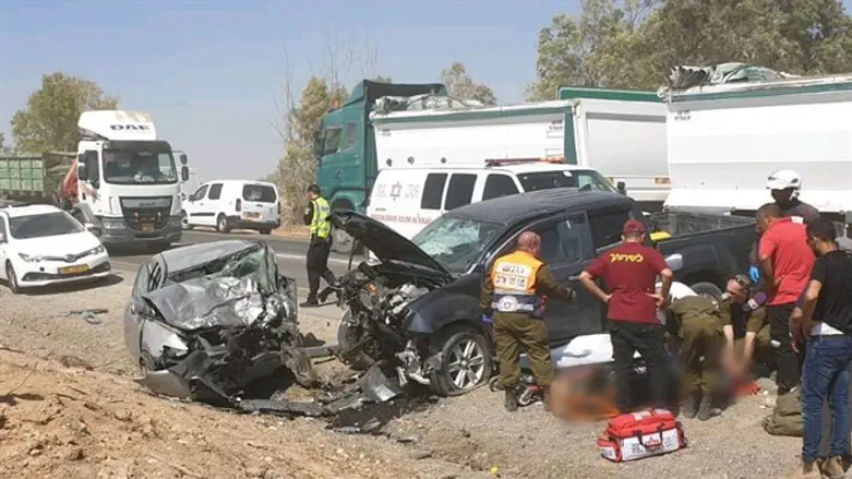 זירת התאונה