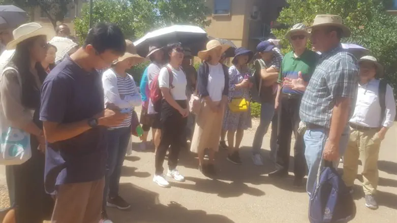 הסינים בסיור