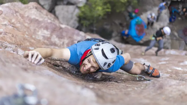 Rock climbing