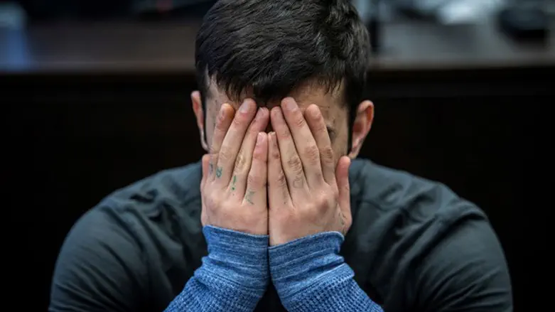 Ali Bashar during trial for rape, murder of German Jewish teen