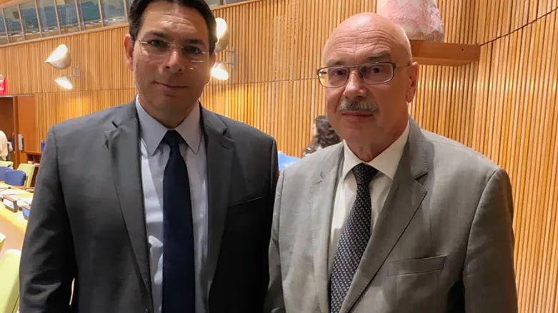 Ambassador Danon and Deputy Secretary-General Voronkov