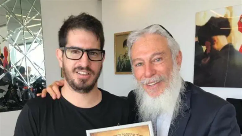 הרב עמי עם משה חוגג