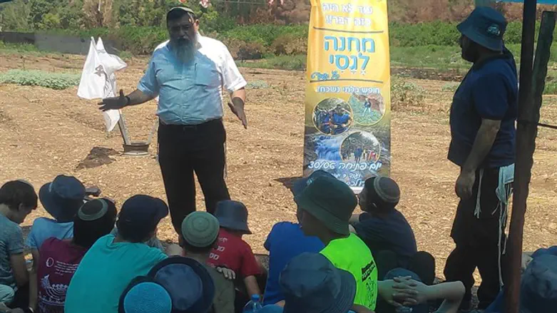 הרב אליעזר שנוולד עם המתנדבים