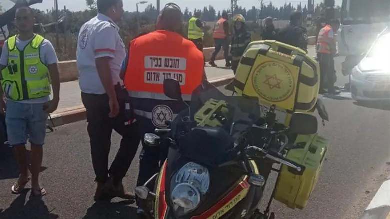 זירת התאונה