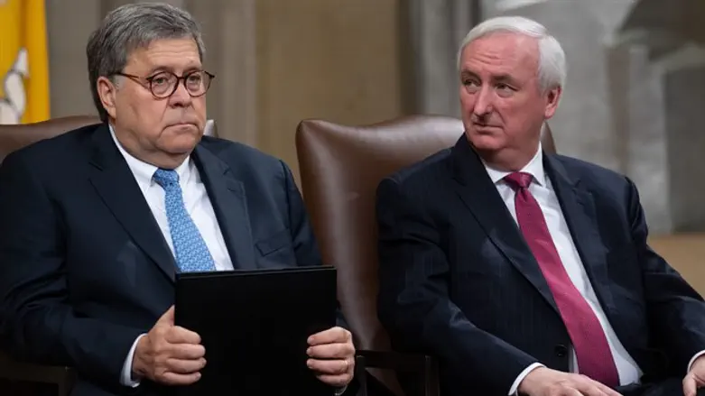 AG William Barr and Dep. AG Jeffrey Rosen at Summit on Combating Anti-Semitism