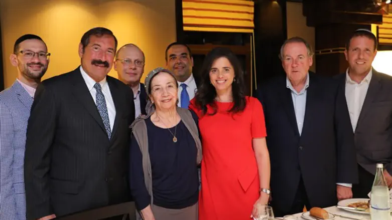 Shaked at the special briefing 