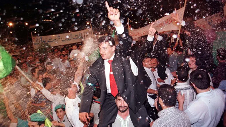 Muslim wedding in Shechem