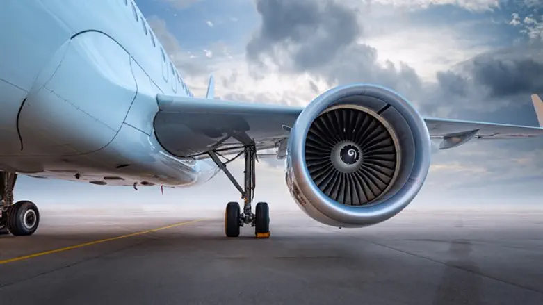 Самолет. Иллюстрация