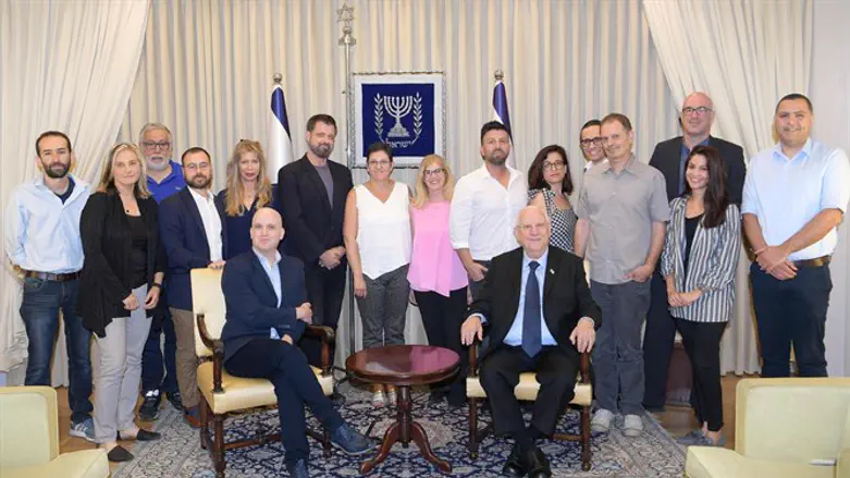 ריבלין במפגש. היום