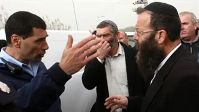 מרזל ובן ארי בביקור הקודם