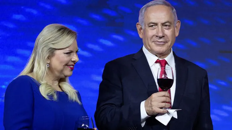 נתניהו ורעייתו