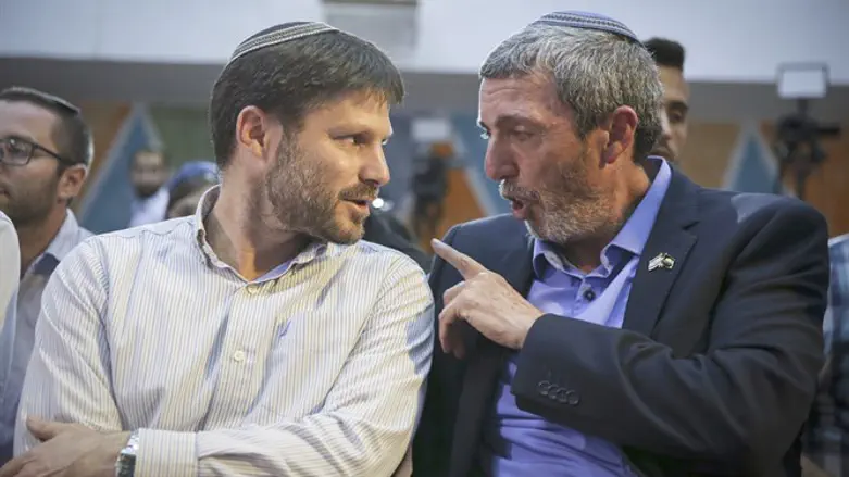 הרב רפי פרץ ובצלאל סמוטריץ'