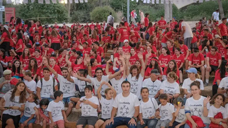 One Family march at Neot Kedumim