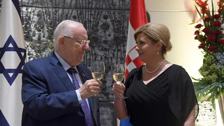 Rivlin and Croatian president