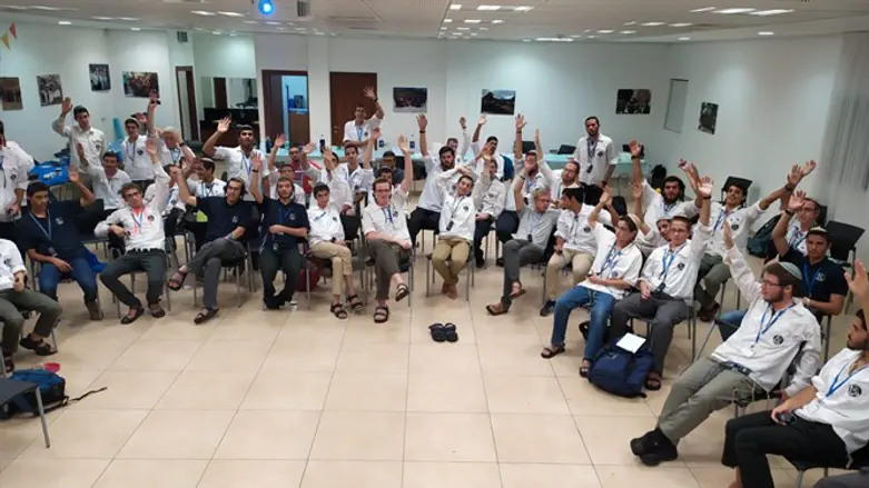 הצבעה במליאת תנועת אריאל